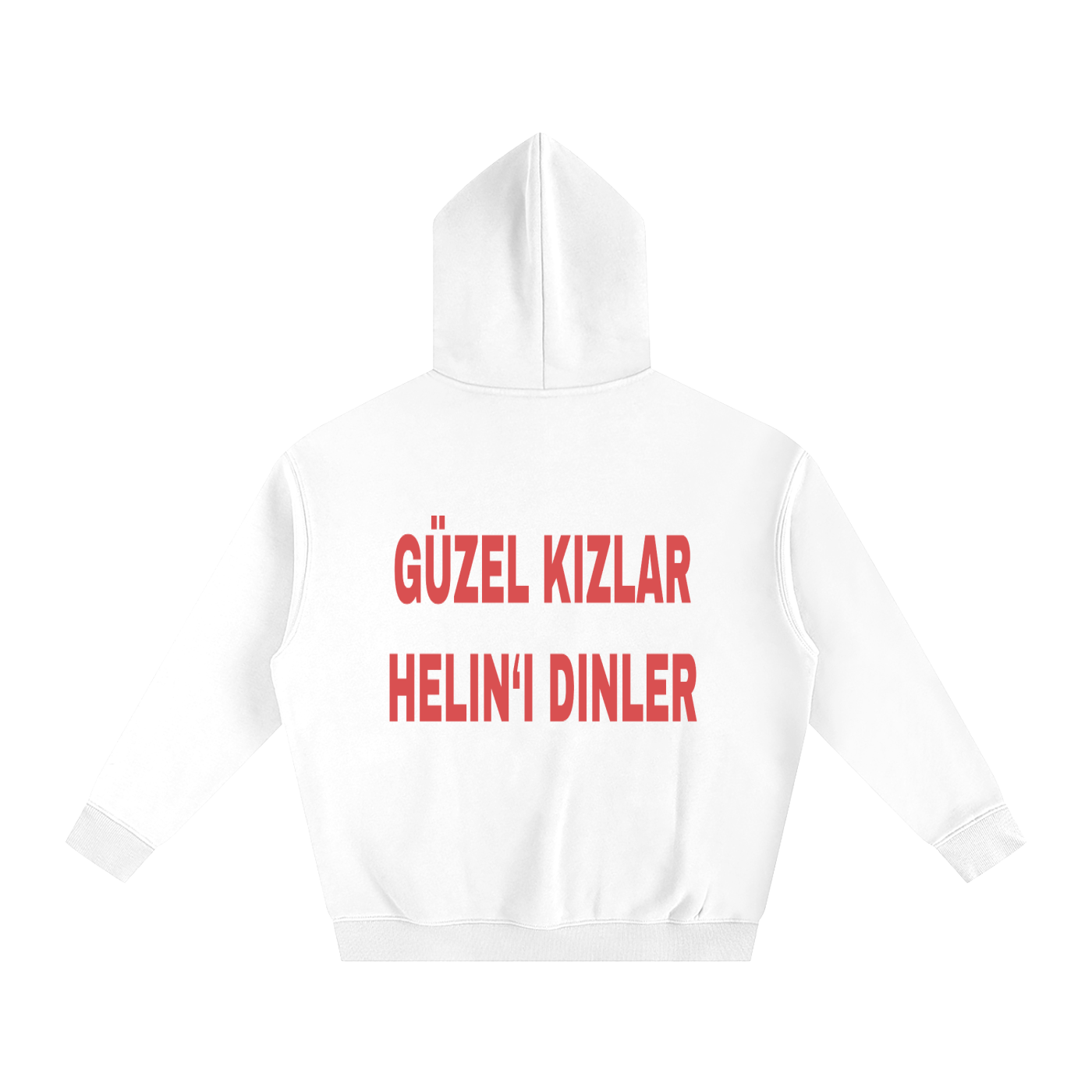 Güzel Kiz Oversized Fleece Hoodie