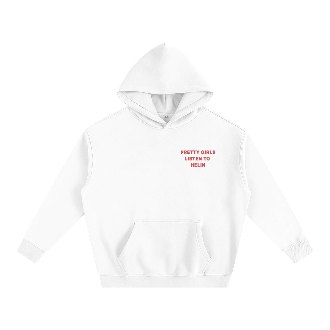 Pretty Girl Oversized Fleece Hoodie