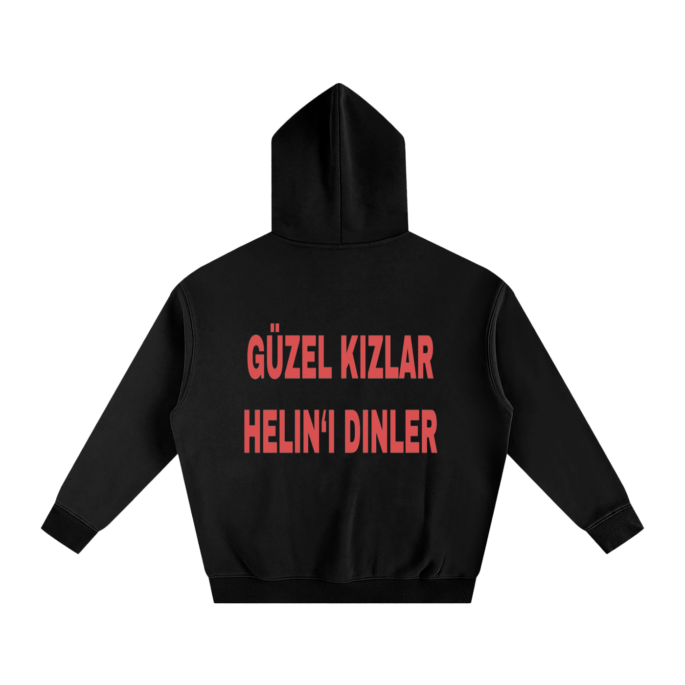 Güzel Kiz Oversized Fleece Hoodie